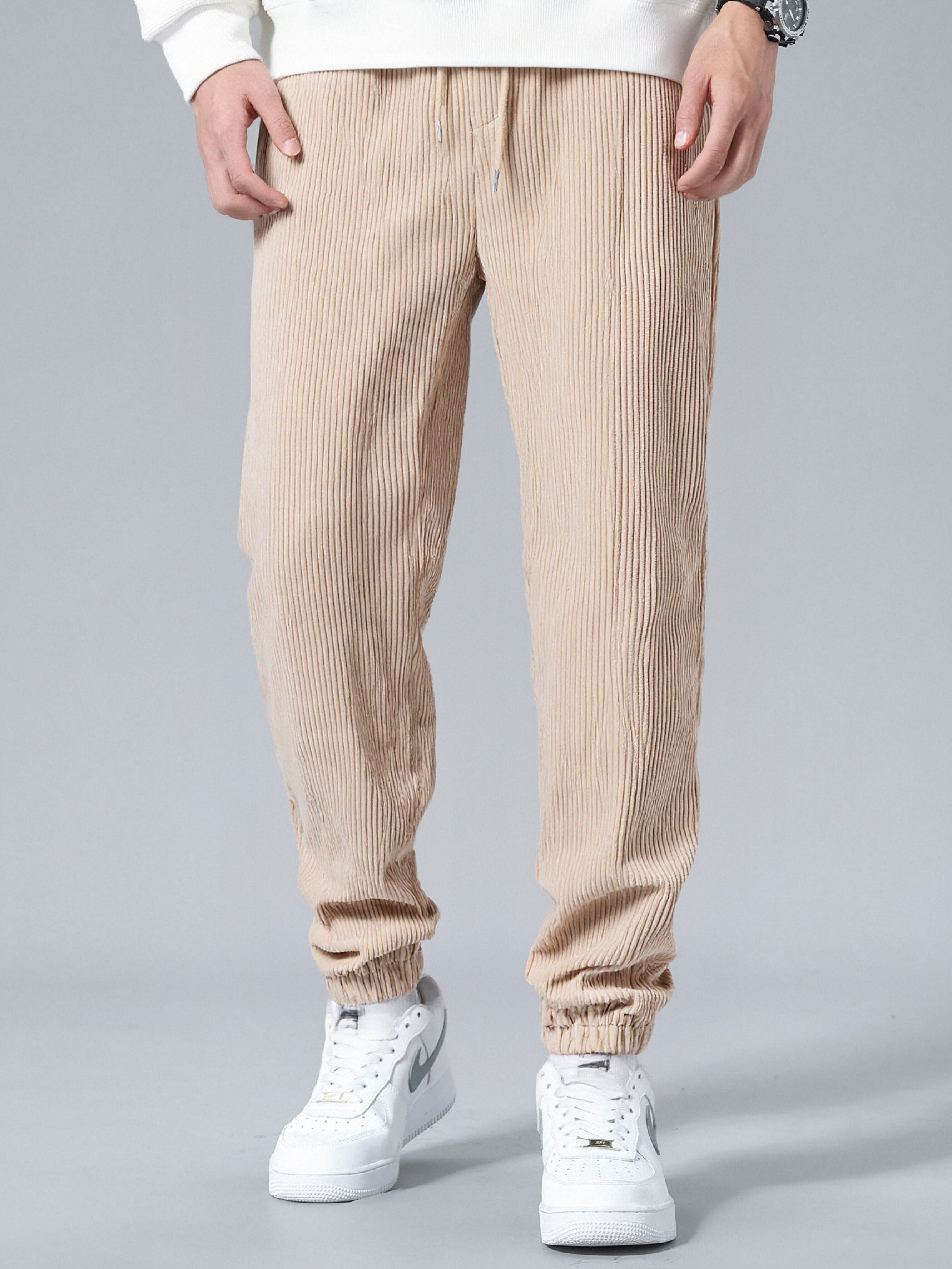 Corduroy Jogger Pants