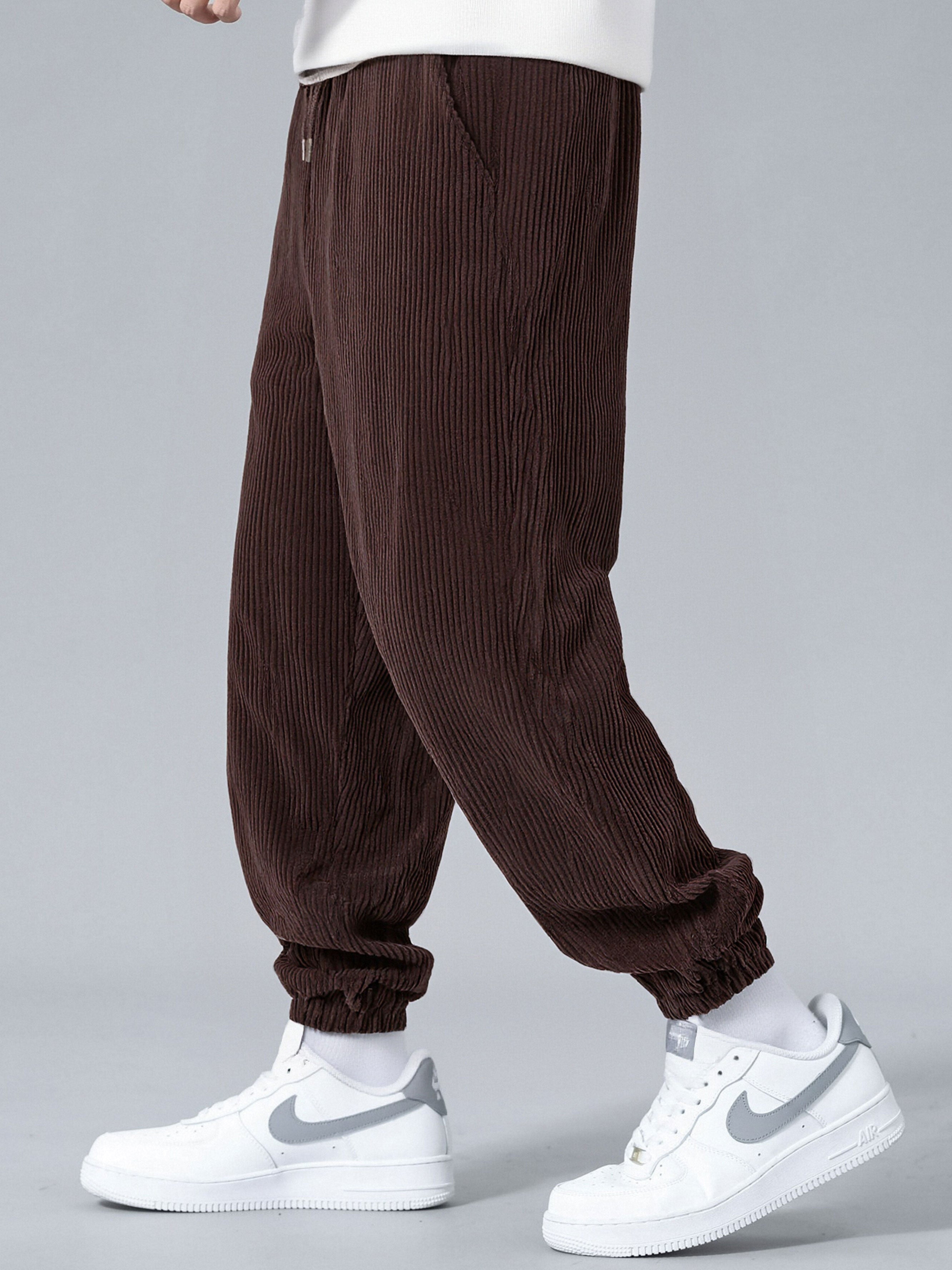 Corduroy Jogger Pants