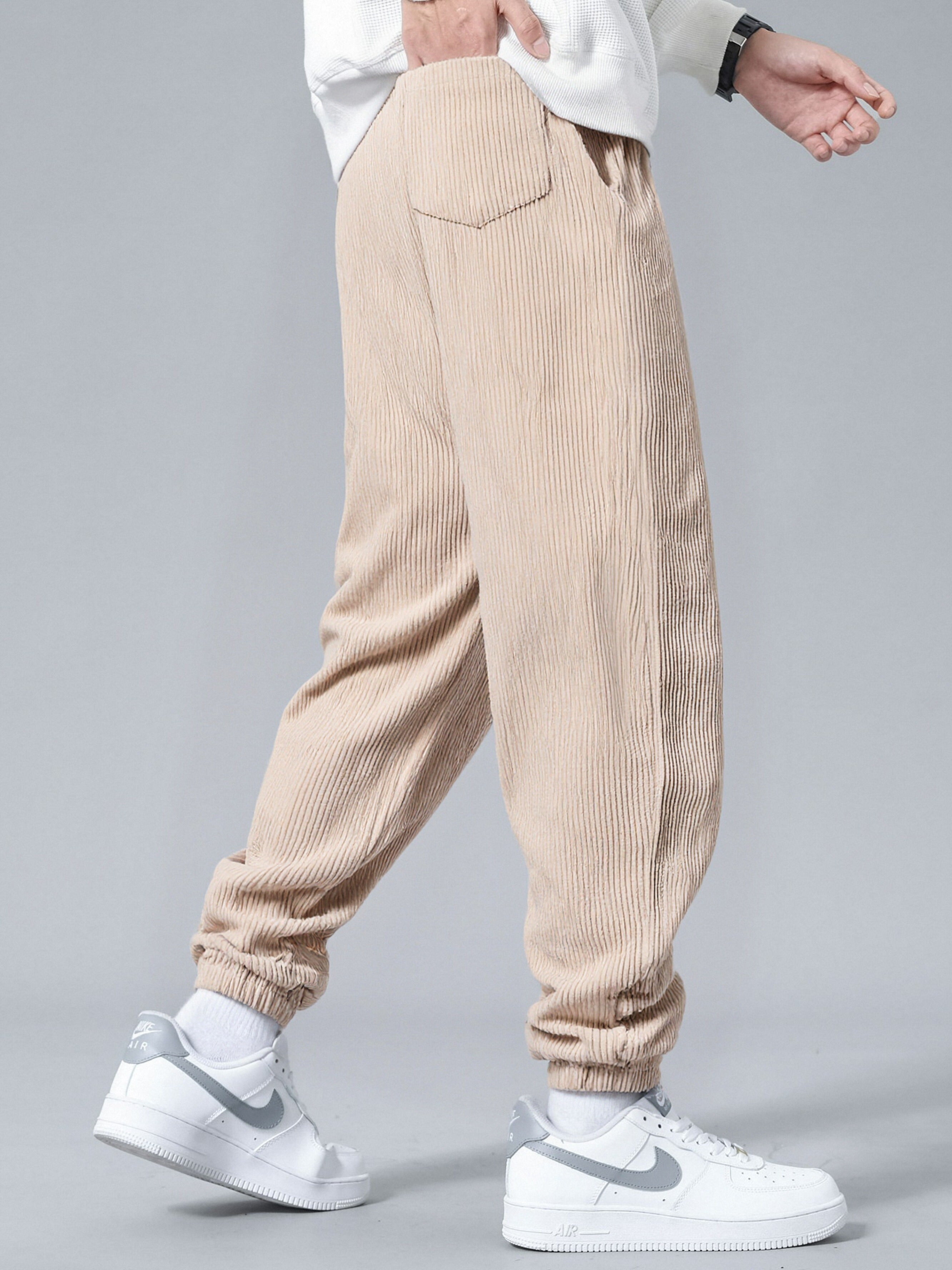 Corduroy Jogger Pants