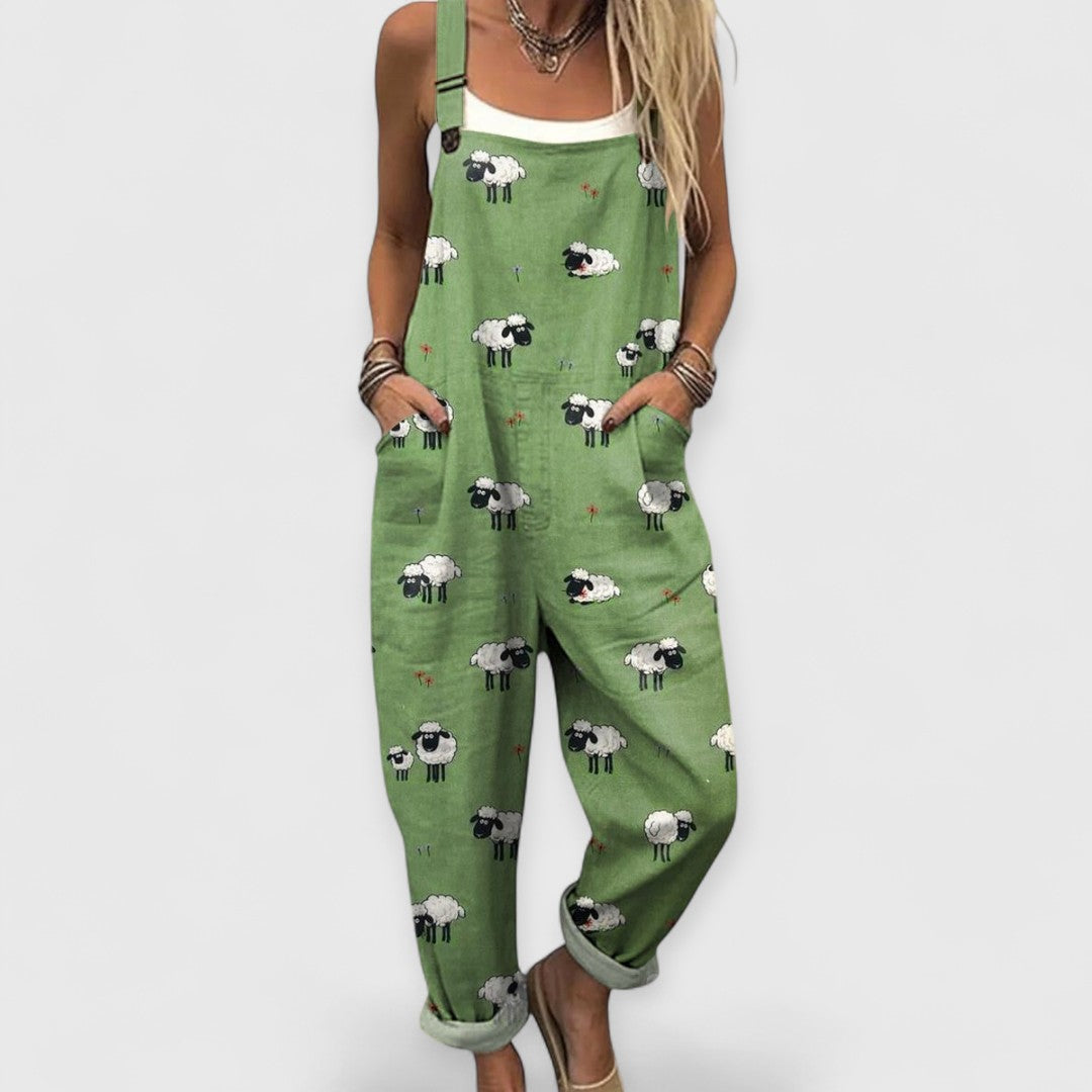 Helen | Women's Jumpsuit with Wide Leg