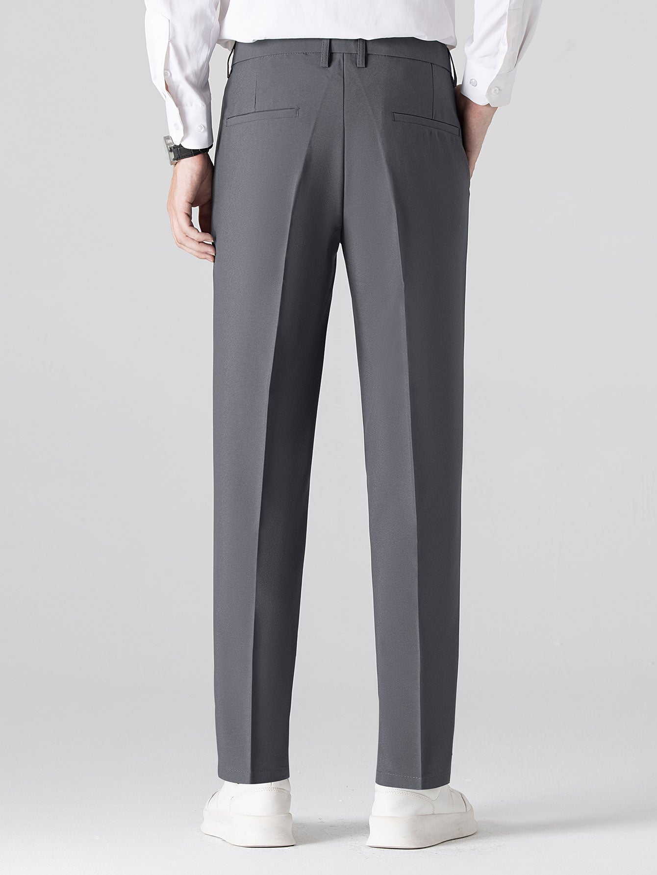 Slim Fit Tapered Trousers