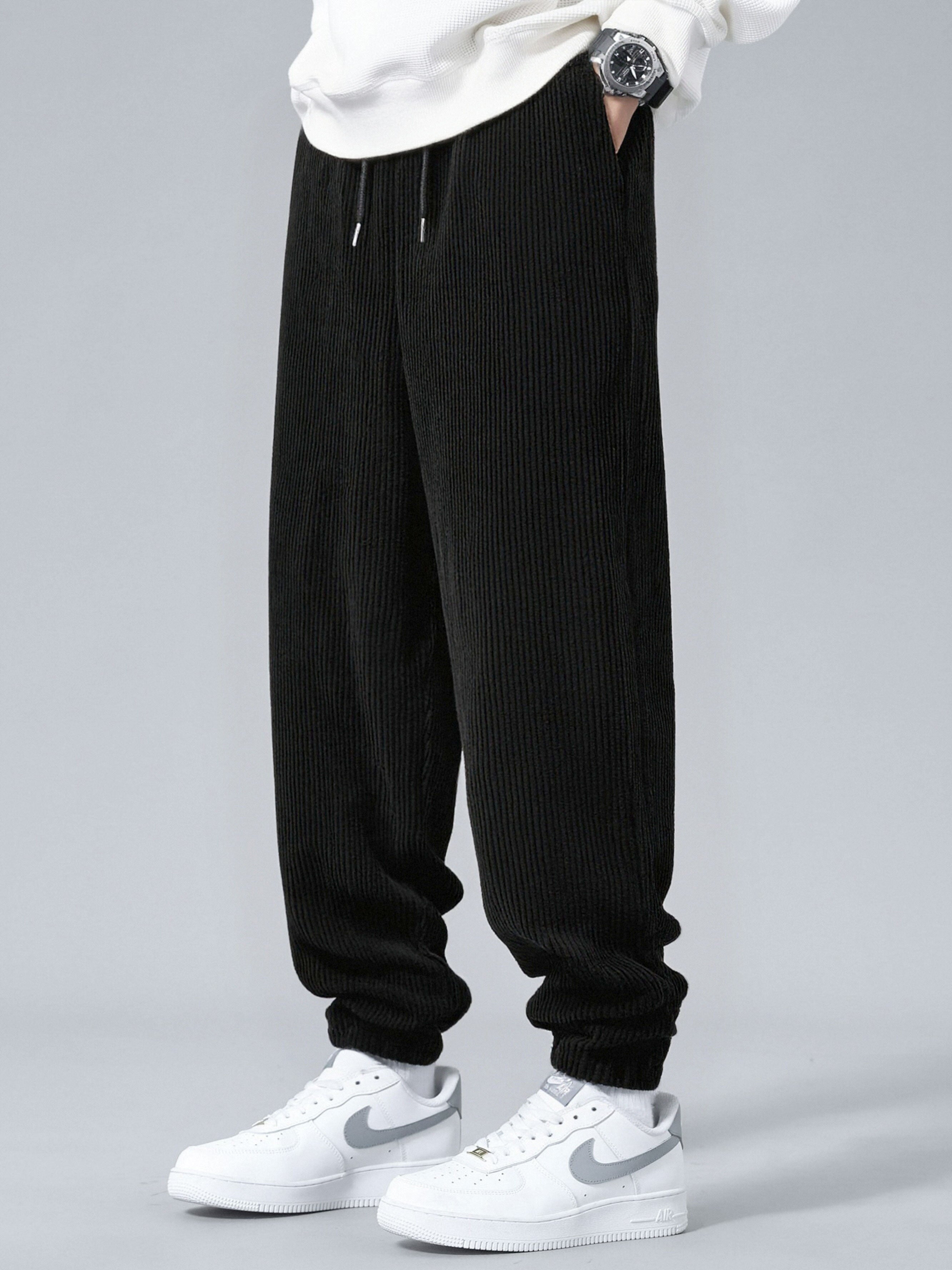 Corduroy Jogger Pants