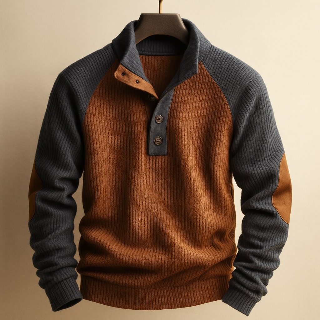 TRICOT CÔTELÉ POUR HOMME