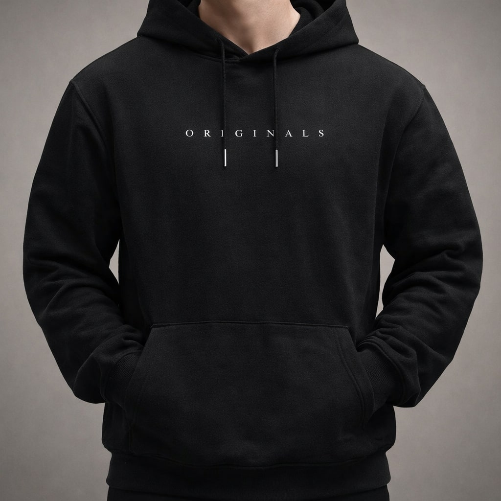 SWEAT À CAPUCHE DÉCONTRACTÉ POUR HOMMES