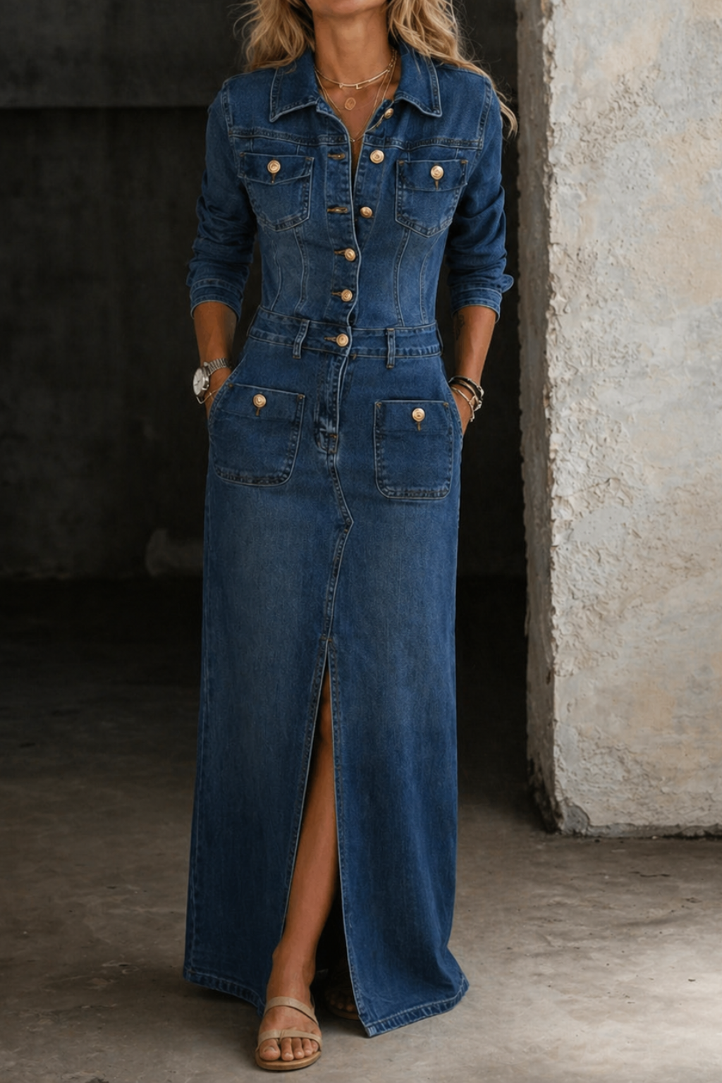 Leila | Veste en jean classique confortable