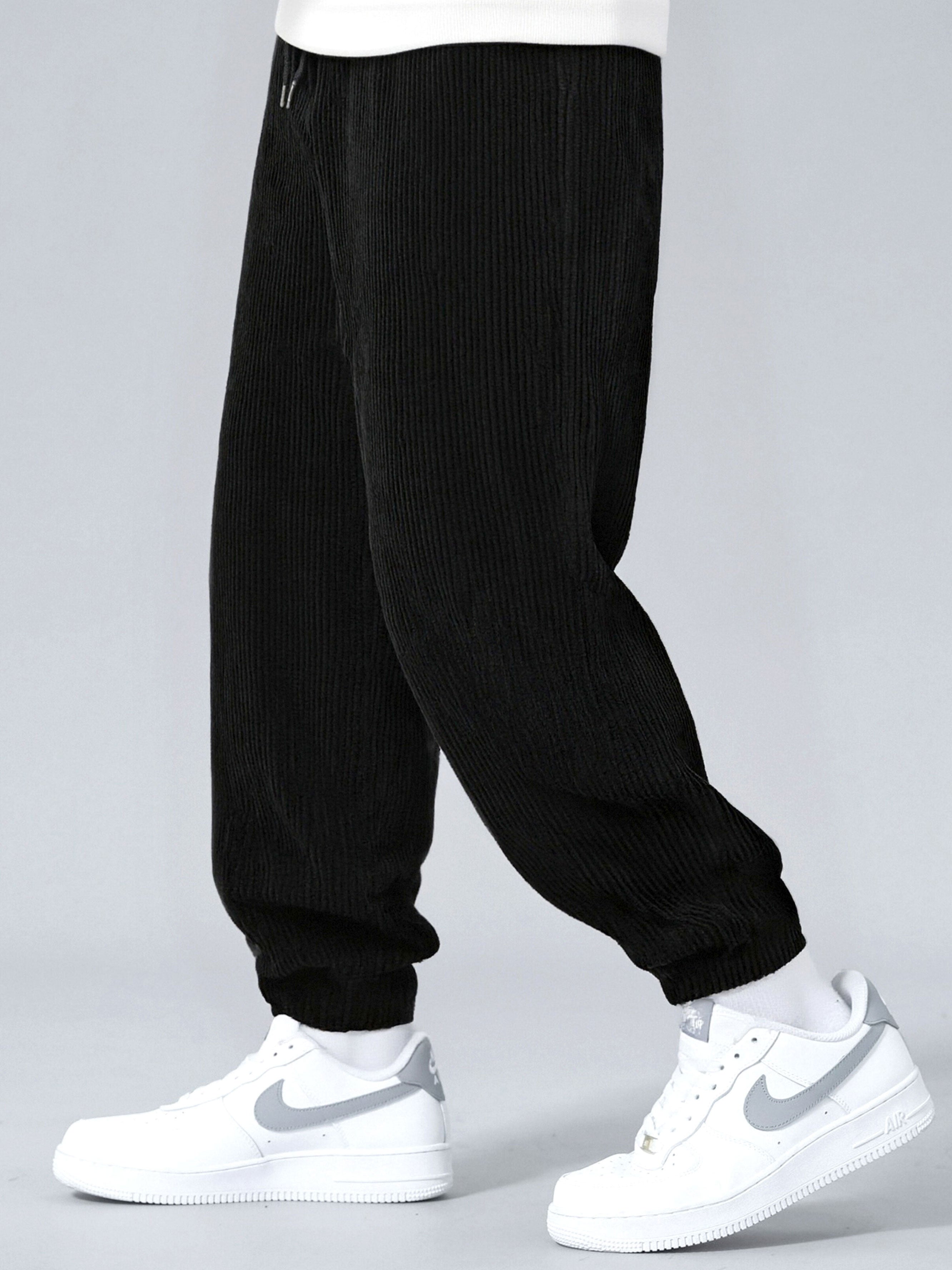 Corduroy Jogger Pants