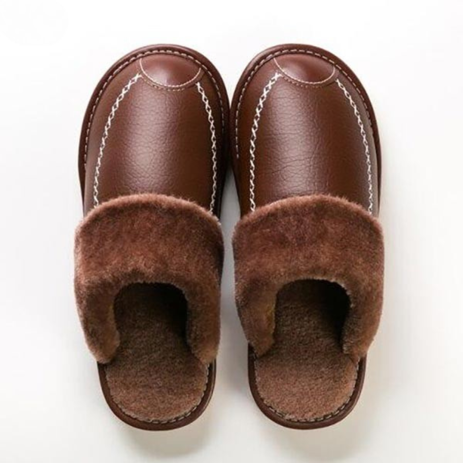Franklin | Leather Thermal Slippers