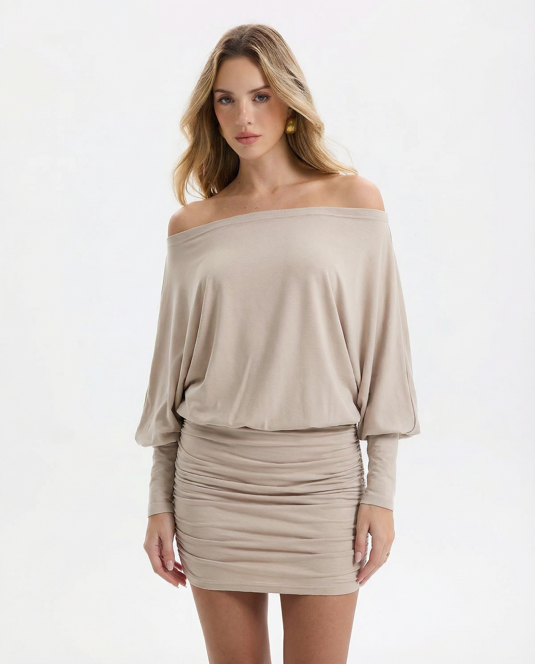 Muse™ | SOLA Ruched Mini Dress