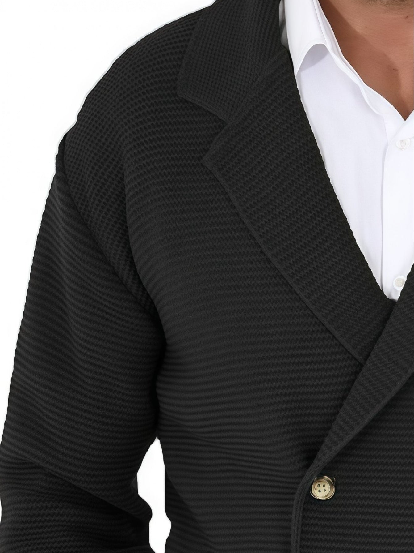 CARDIGAN ÉLÉGANT EN LAINE POUR HOMME
