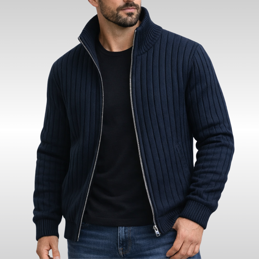 GILET ZIPPÉ ÉLÉGANT CLASSIQUE
