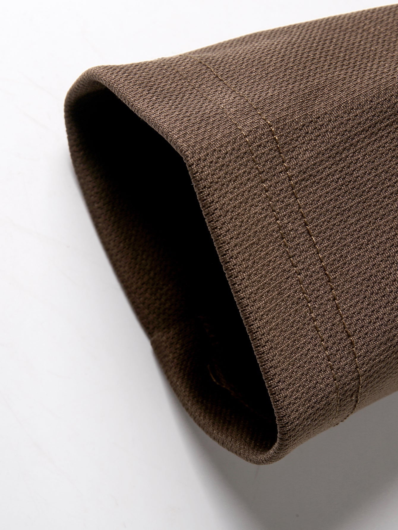 Relax Fit 2 In 1 Notched Collar Textured T-Shirt