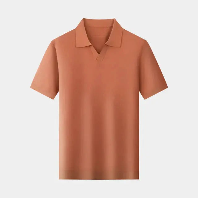 Short Sleeve Polo Without Buttons Daily