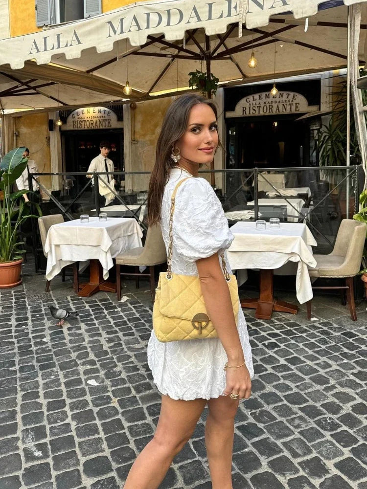 Muse™ | Puff Mini Dress