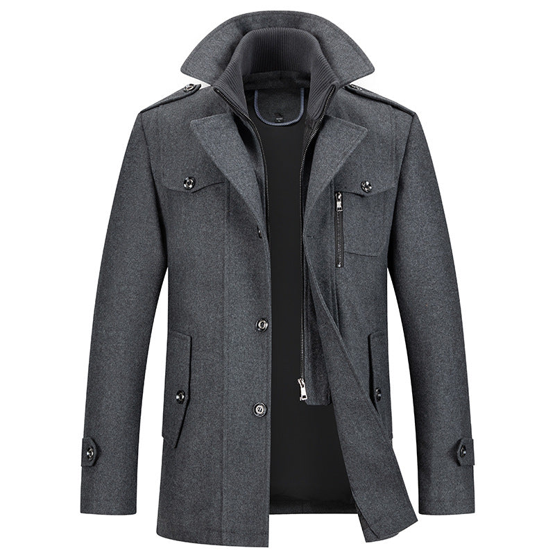 MANTEAU D'HIVER LONG POUR HOMME