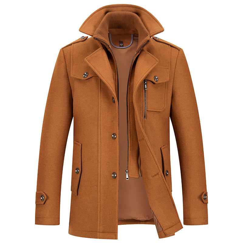 MANTEAU D'HIVER LONG POUR HOMME