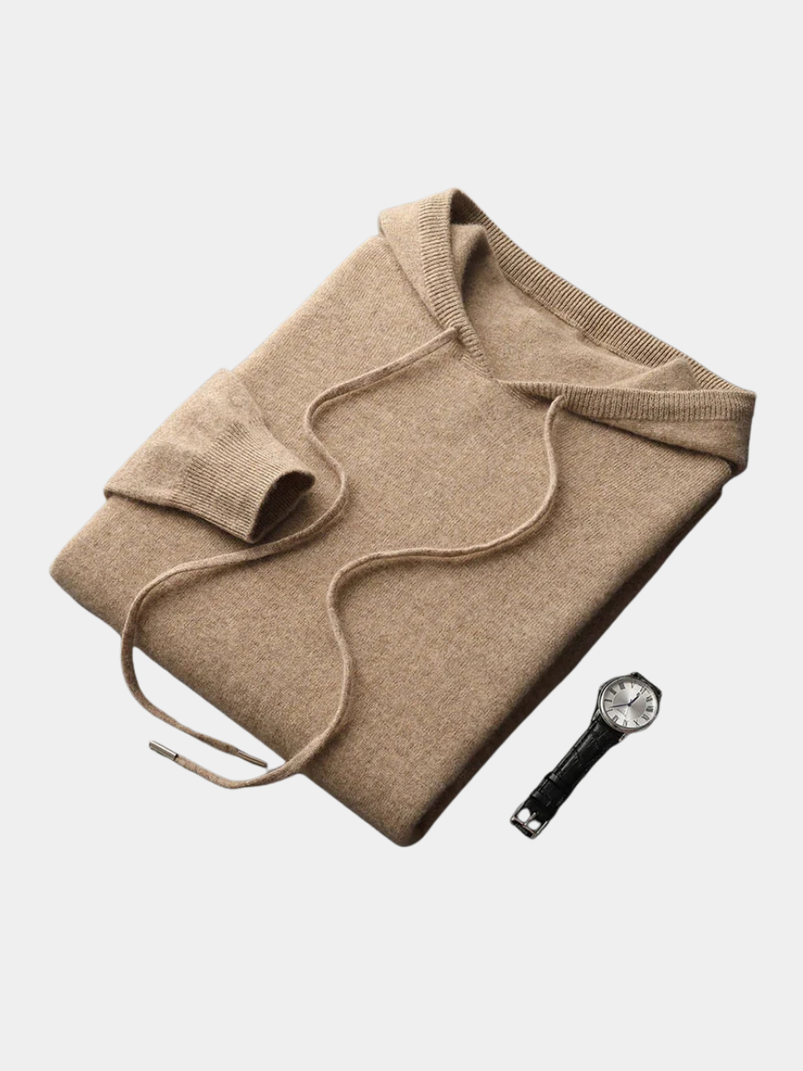 SWEAT À CAPUCHE MOELLEUX ET ÉLÉGANT POUR HOMME