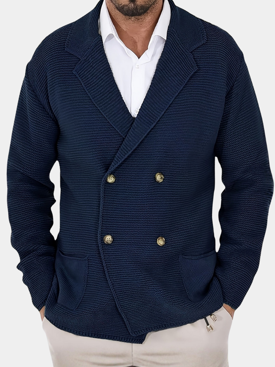 CARDIGAN ÉLÉGANT EN LAINE POUR HOMME