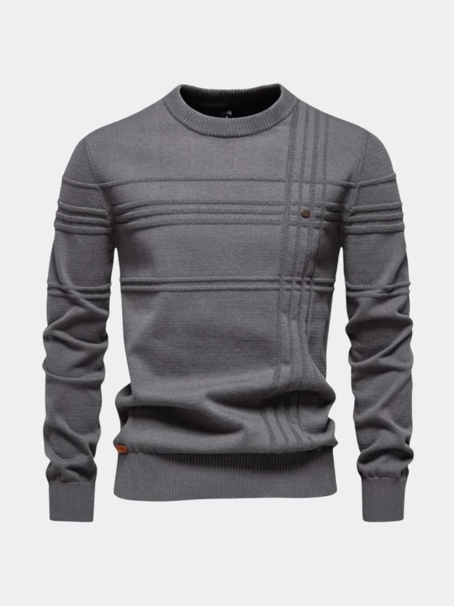 PULL RAYÉ POUR HOMME