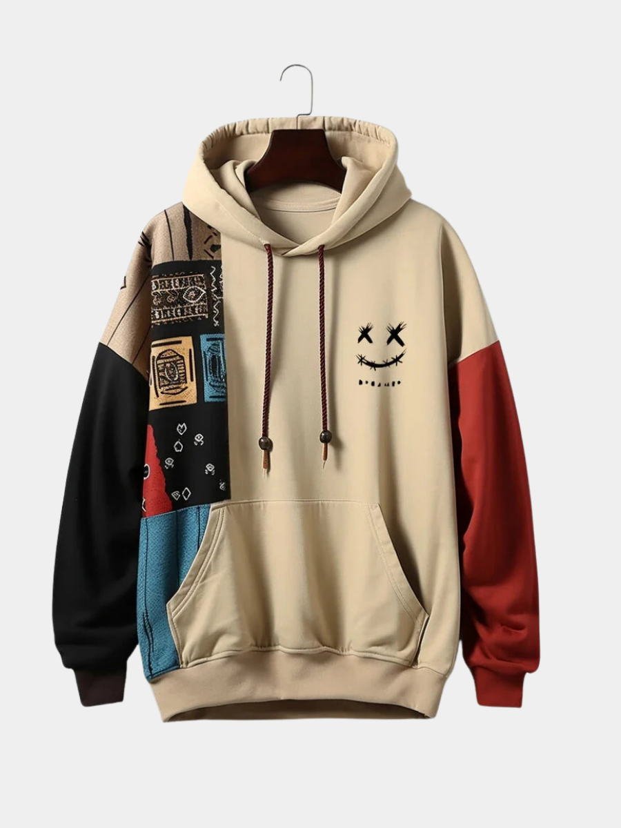 SWEATSHIRT À MOTIFS POUR HOMMES