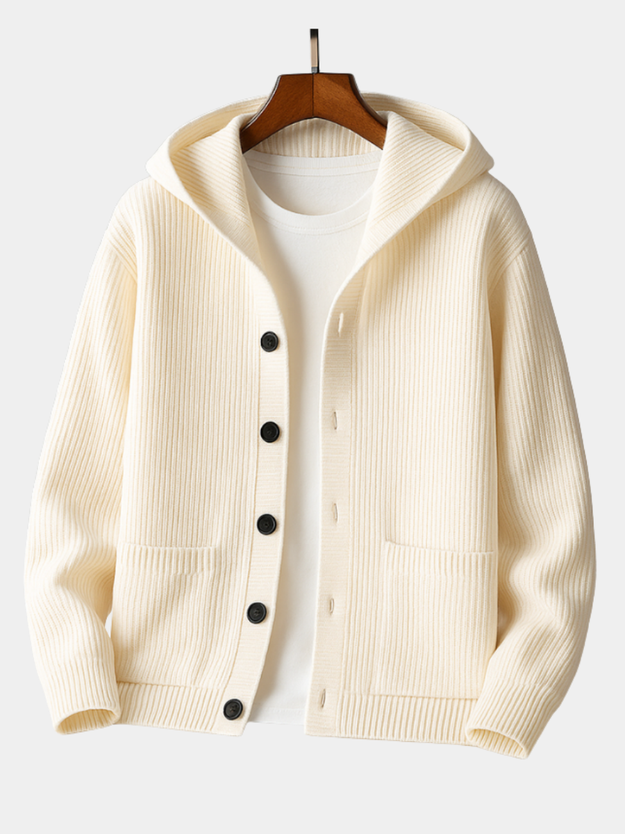 CARDIGAN EN LAINE POUR HOMME