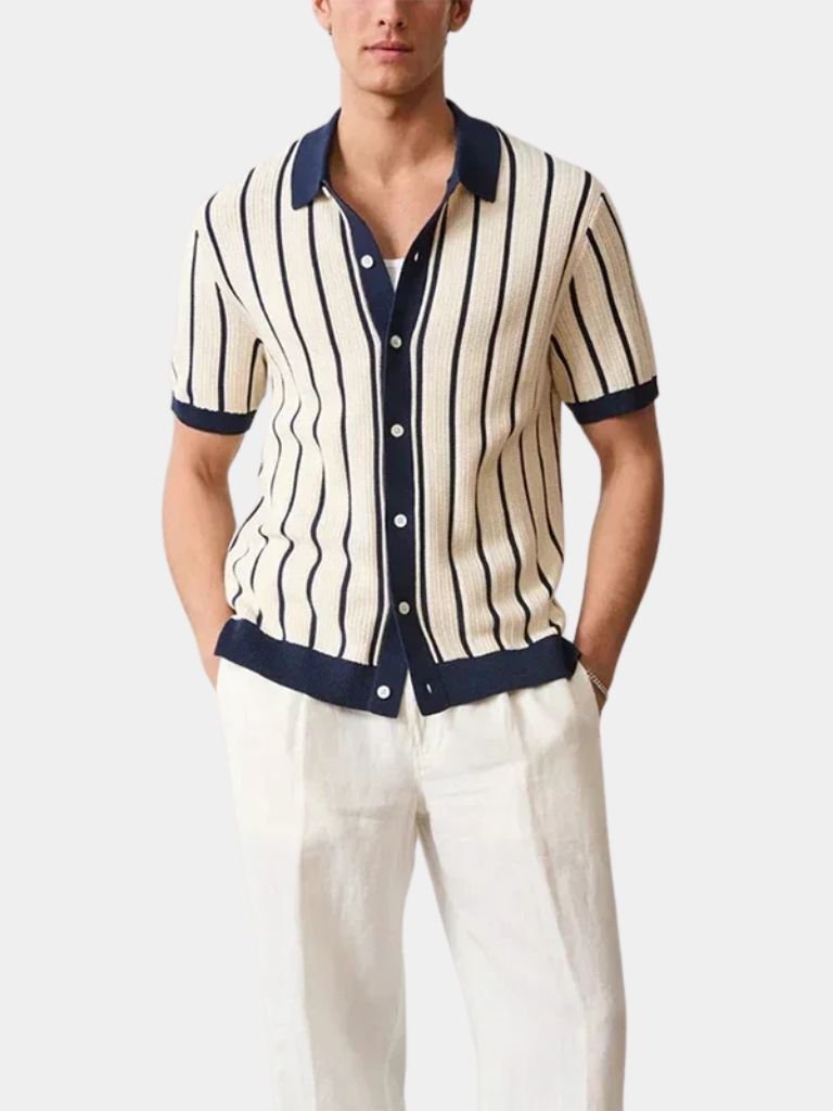 Atlantic Frame Knit Polo – Finley & Family