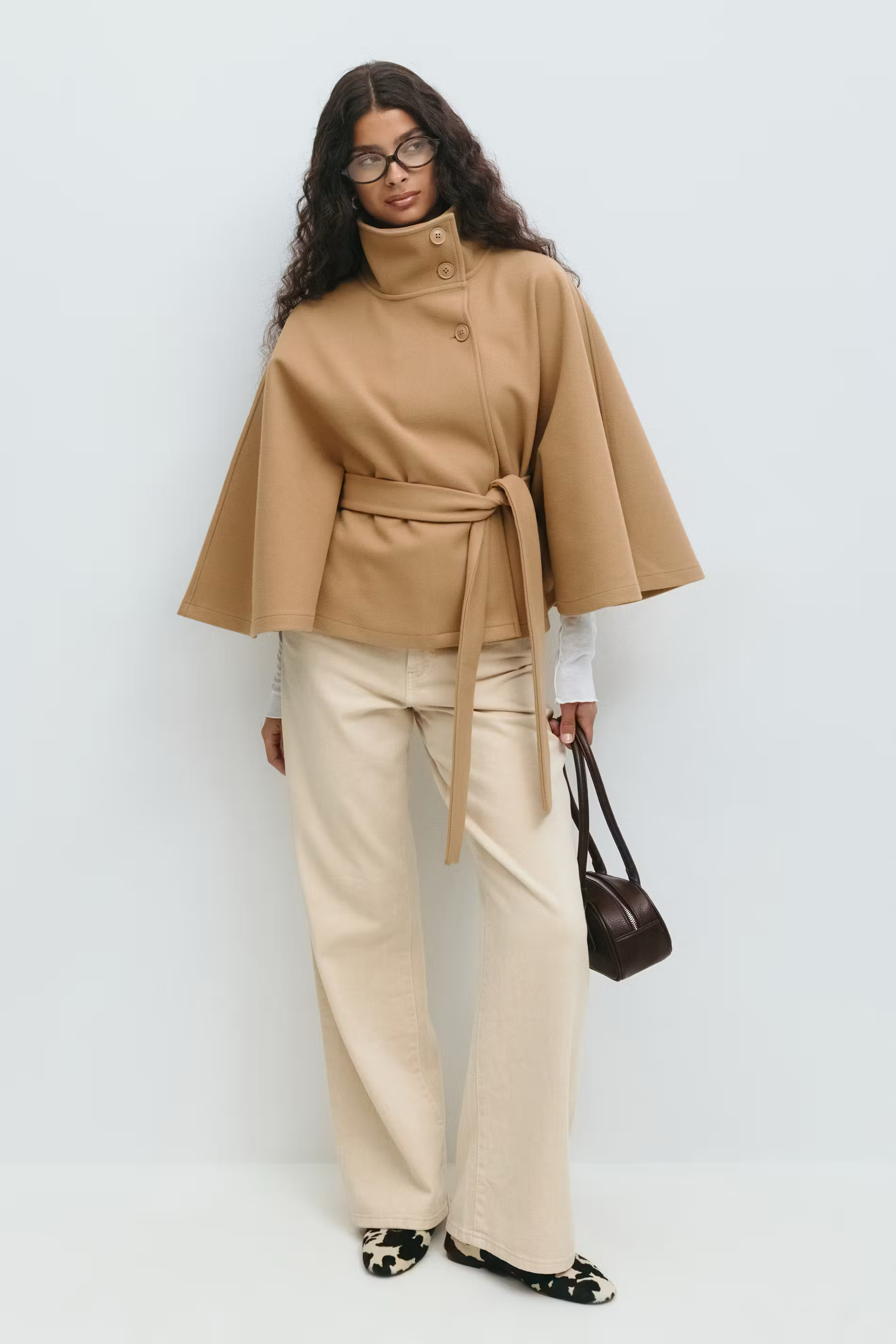 Sienna Belt Cape Jacket