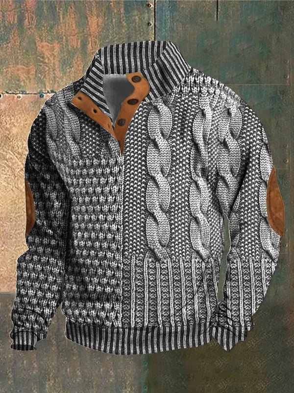 PULL IMPRIMÉ RÉTRO