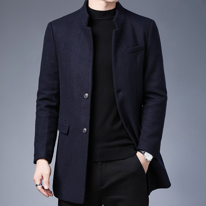 CRISTIAN WOOL OVERCOAT