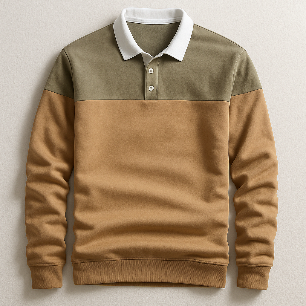 POLO DE LUXE À MANCHES LONGUES