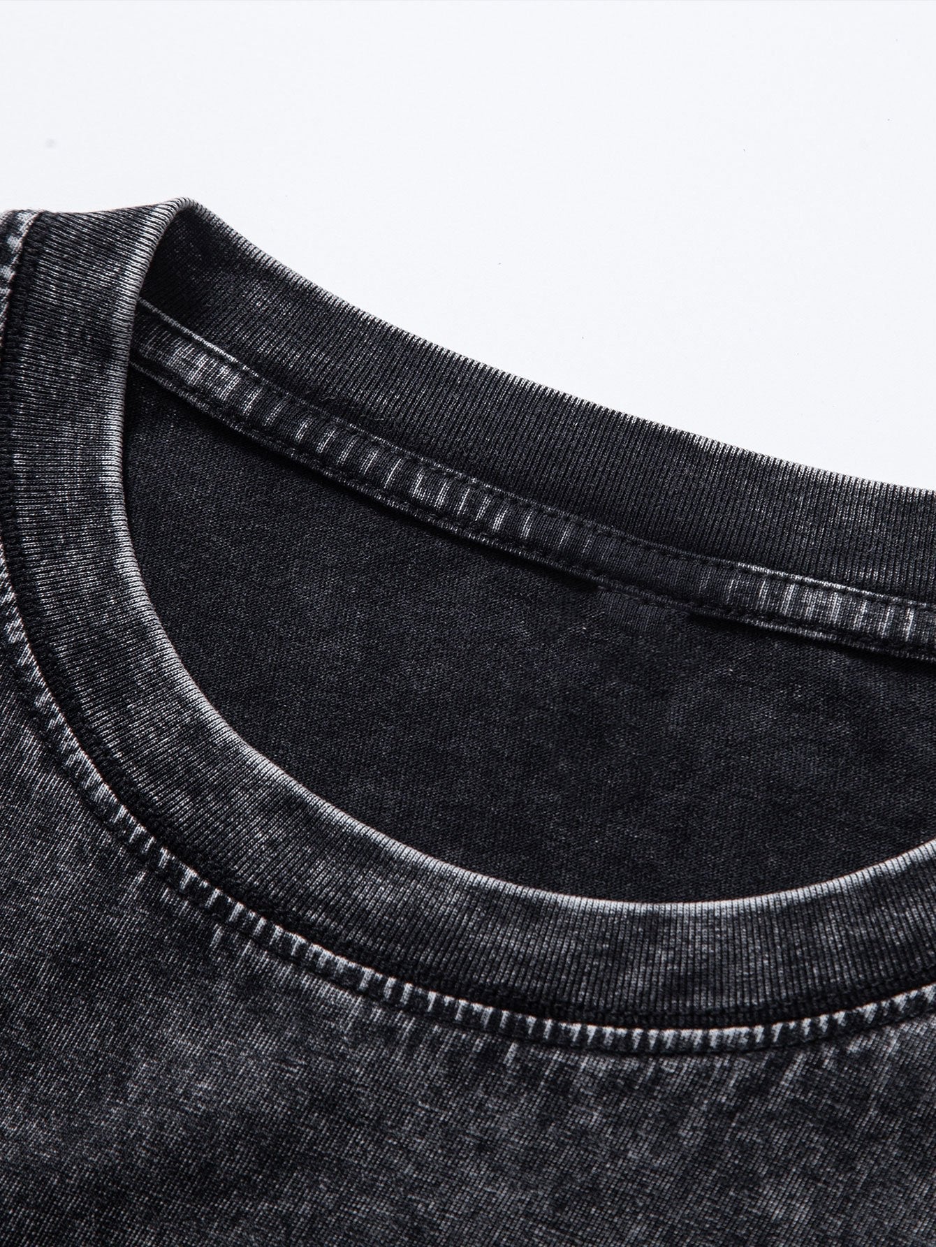 Washed Distressed Tank Top