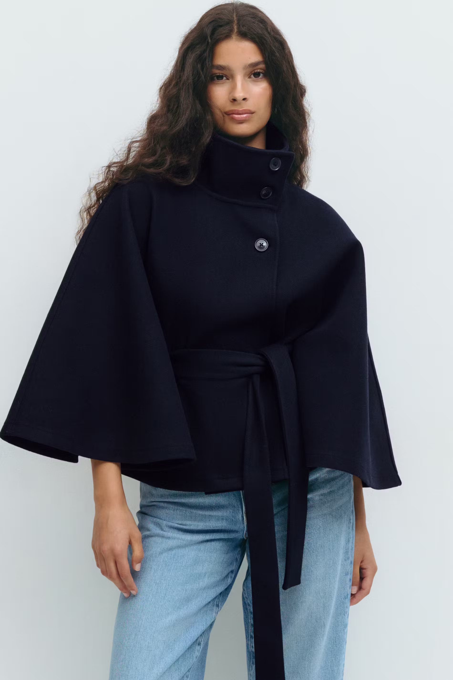 Sienna Belt Cape Jacket