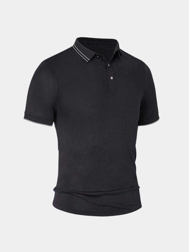 Polo with Obsidian Trim