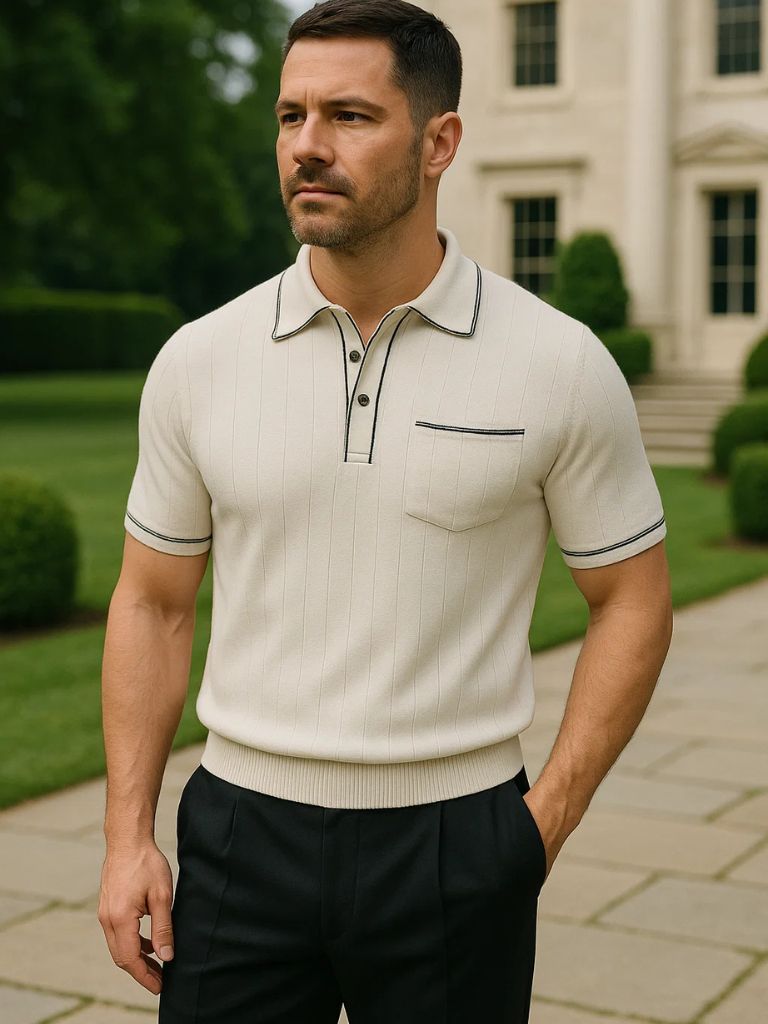 Old Money Knit Polo