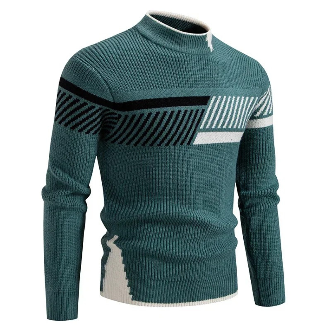 PULL COL ROND POUR HOMME