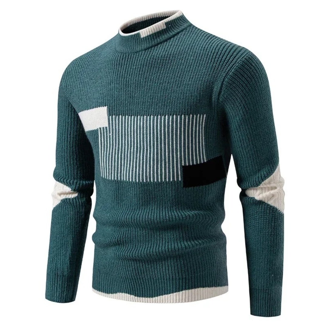 PULL COL ROND POUR HOMME