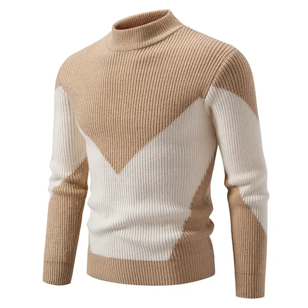PULL COL ROND POUR HOMME