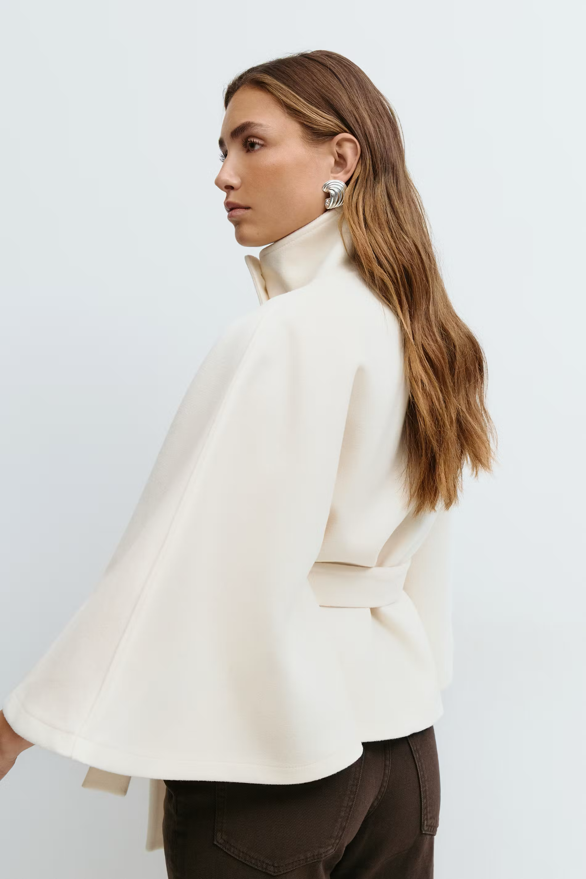 Sienna Belt Cape Jacket