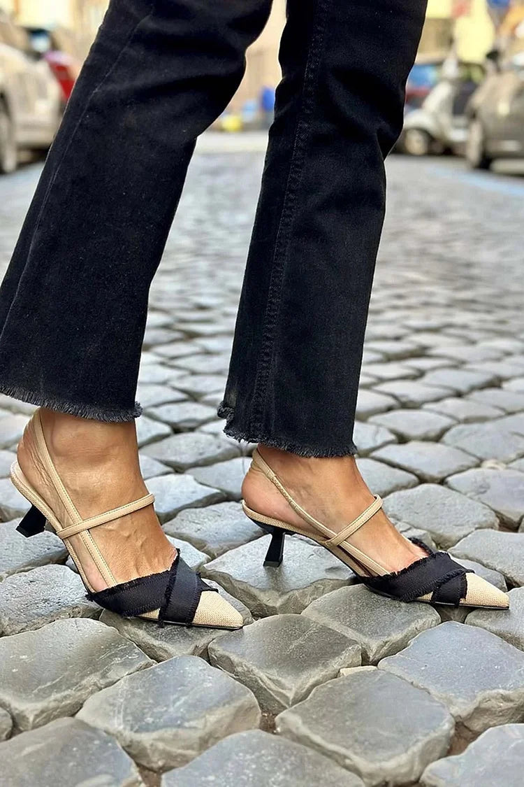 Sanne™ | Ballerine Ouverte pour la Transition