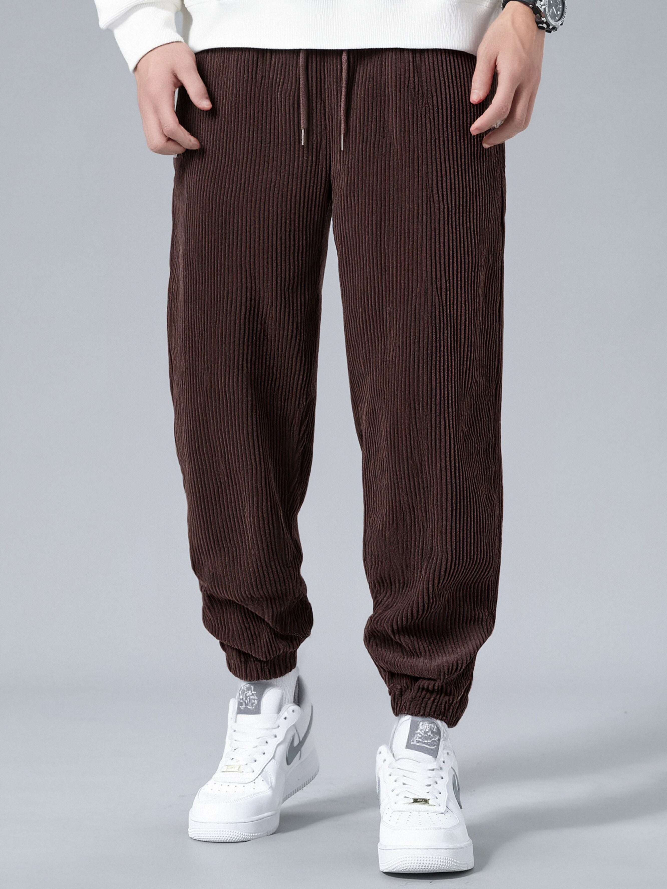 Corduroy Jogger Pants