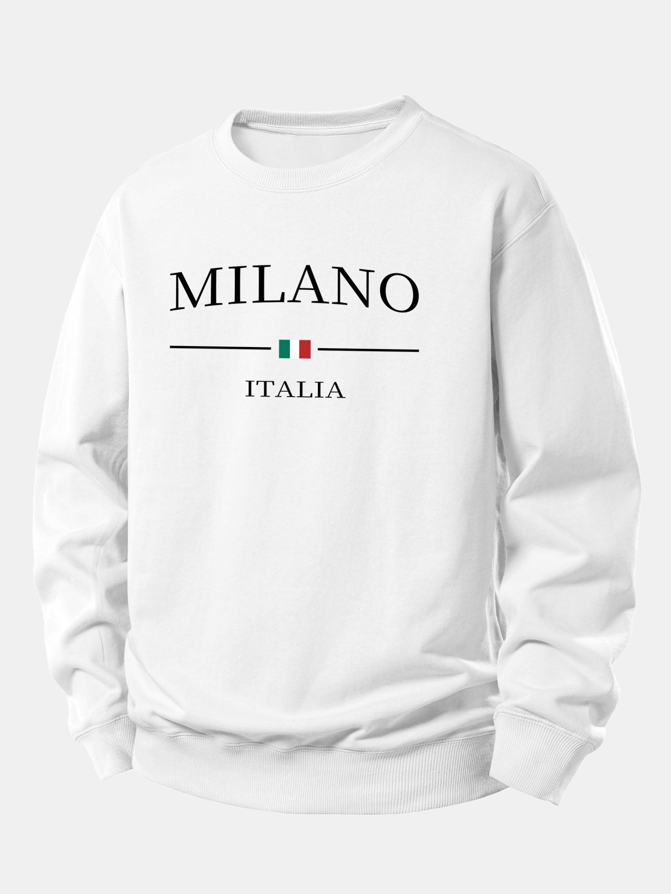 Milano Print Relax Fit Sweatshirt