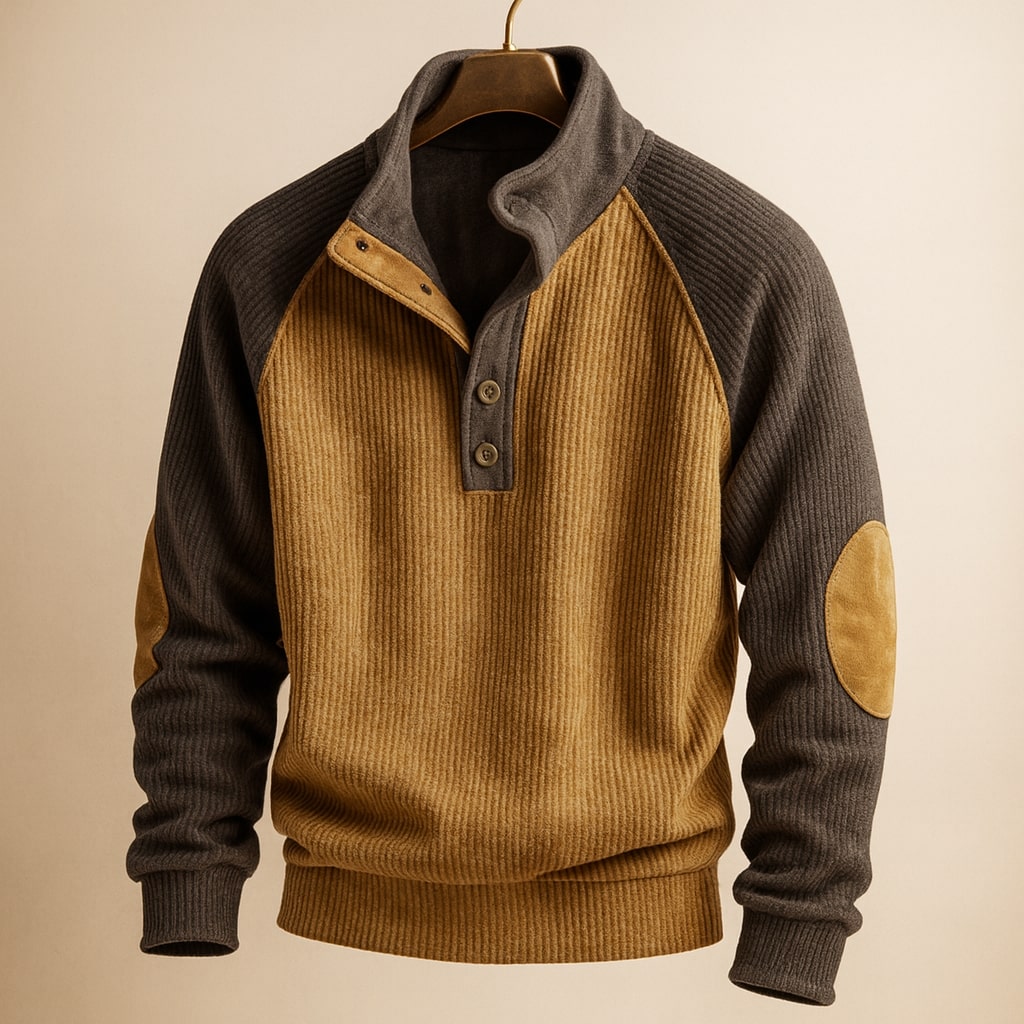 TRICOT CÔTELÉ POUR HOMME