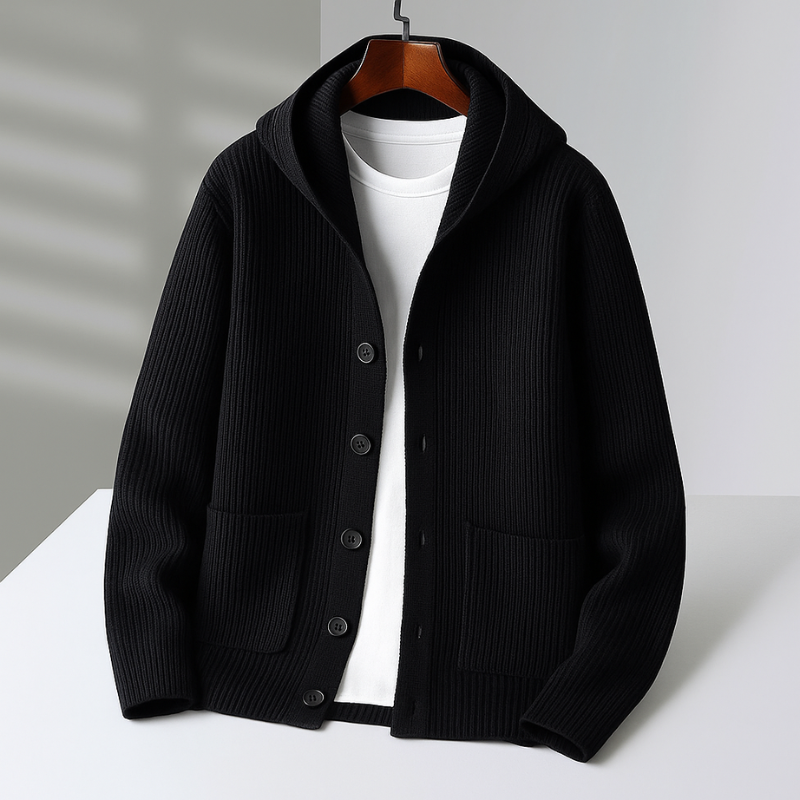 CARDIGAN EN LAINE POUR HOMME