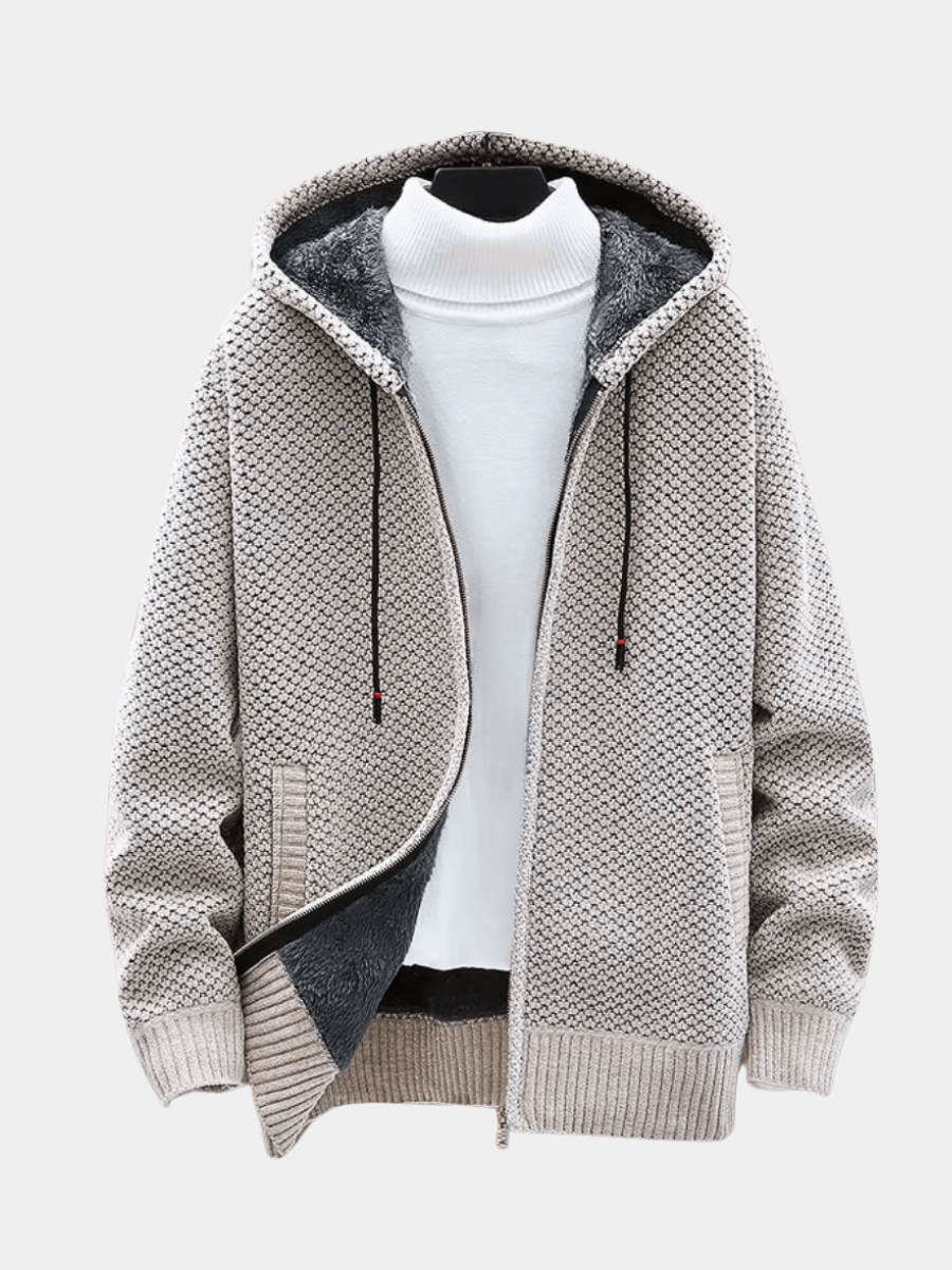 VESTE ÉLÉGANTE AVEC CAPUCHE