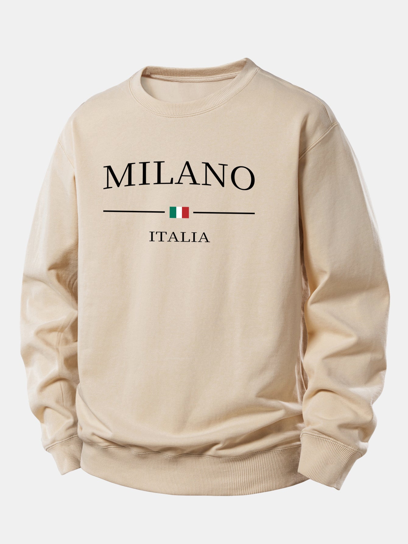 Milano Print Relax Fit Sweatshirt