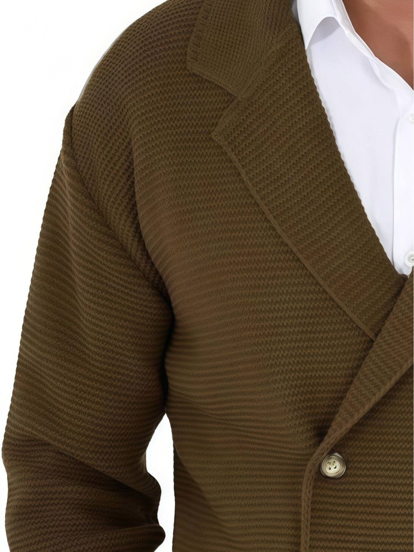 CARDIGAN ÉLÉGANT EN LAINE POUR HOMME