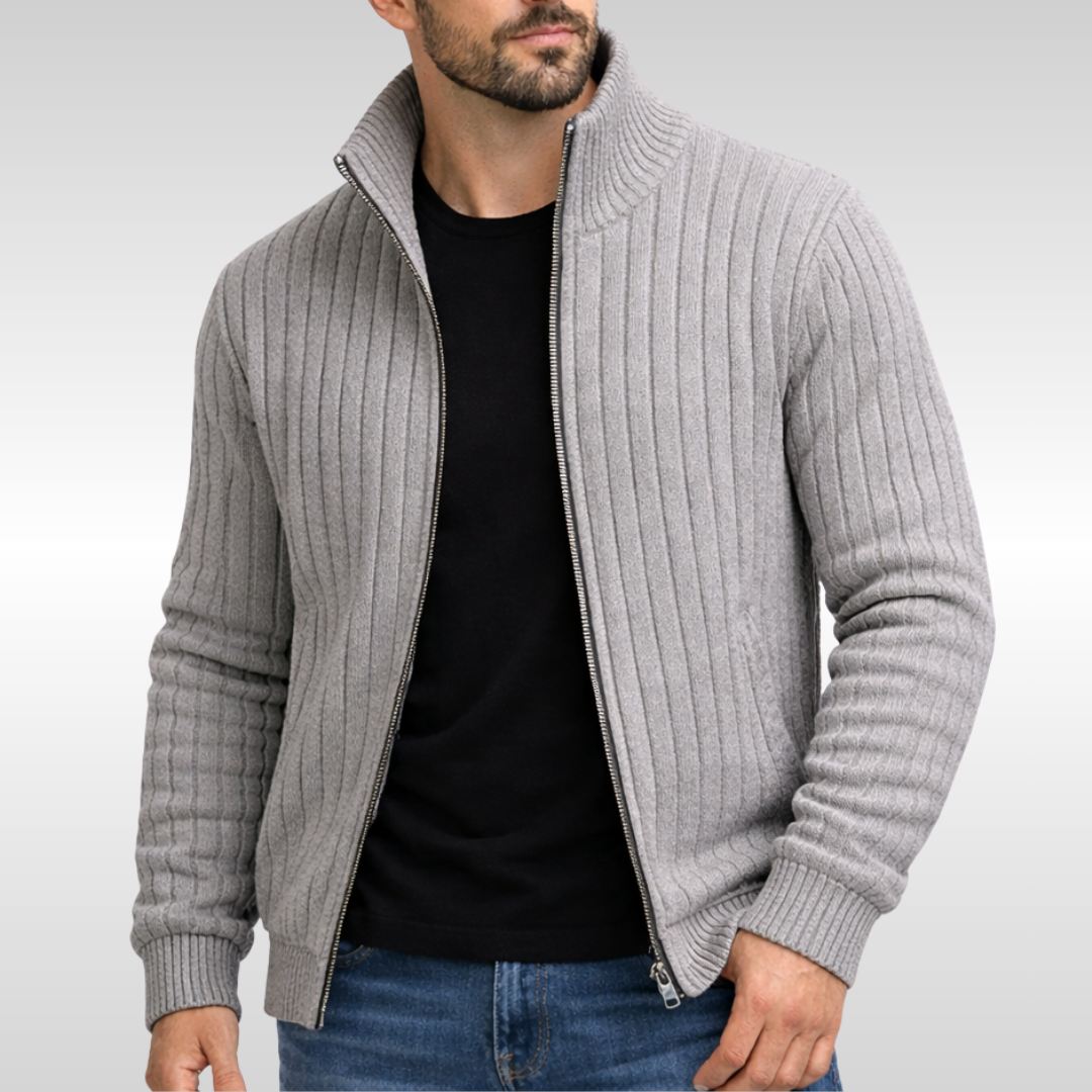 GILET ZIPPÉ ÉLÉGANT CLASSIQUE