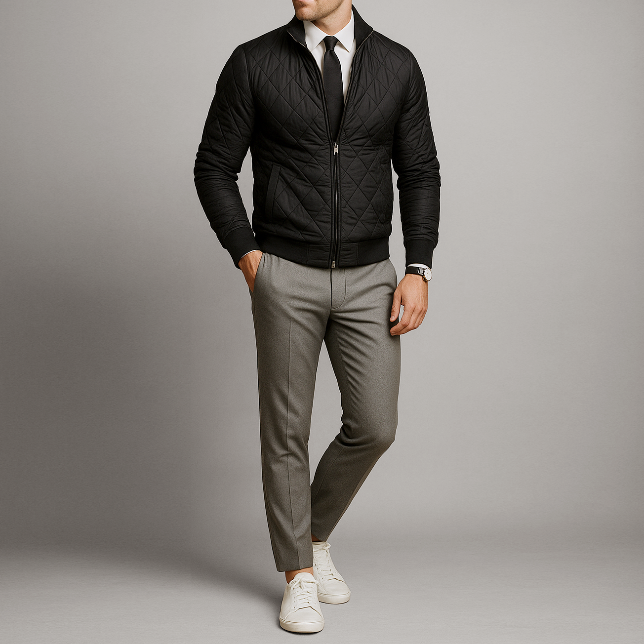 CARDIGAN URBANO ZIP