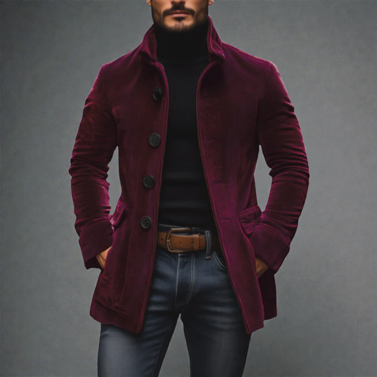 Lorenzo™ | Veste Élégance Velours Côtelé