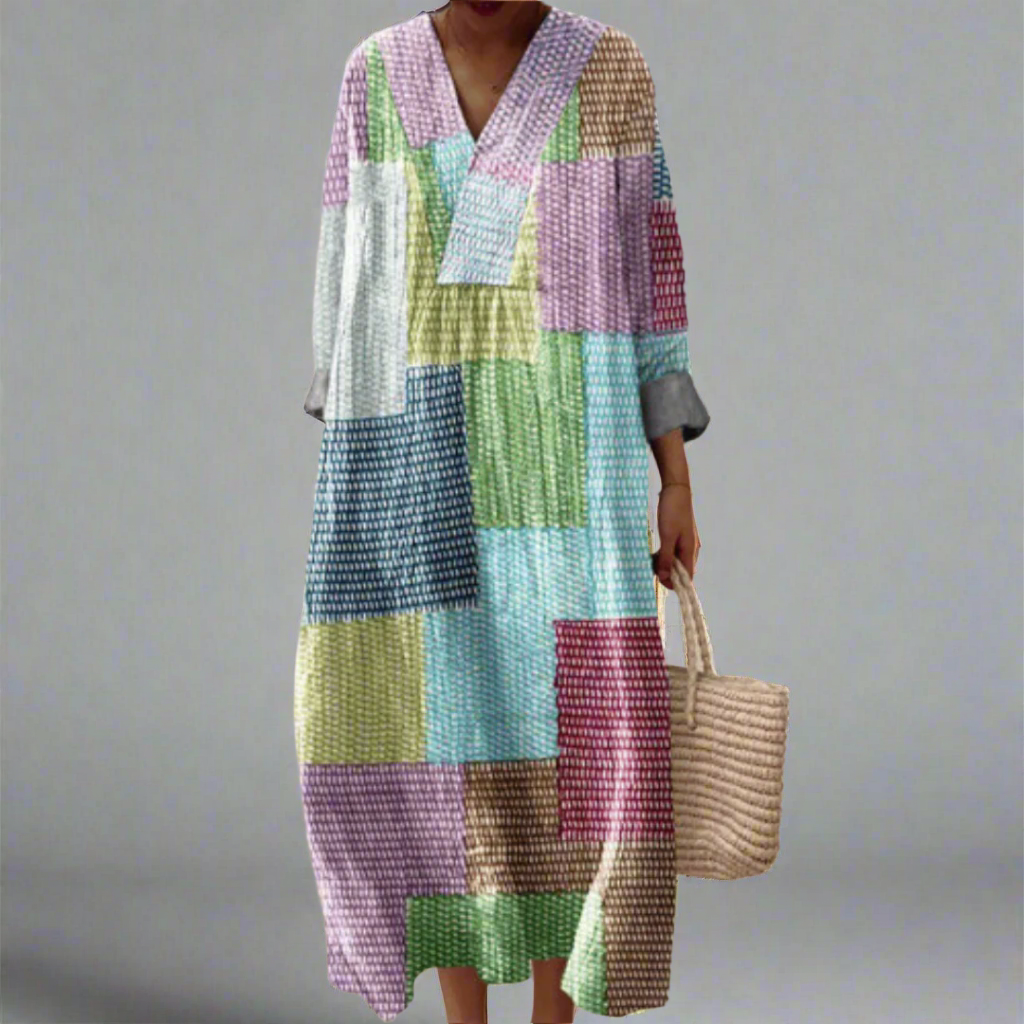 Indiana | Elegant Geometric Dress