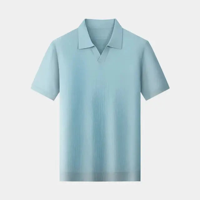 Short Sleeve Polo Without Buttons Daily